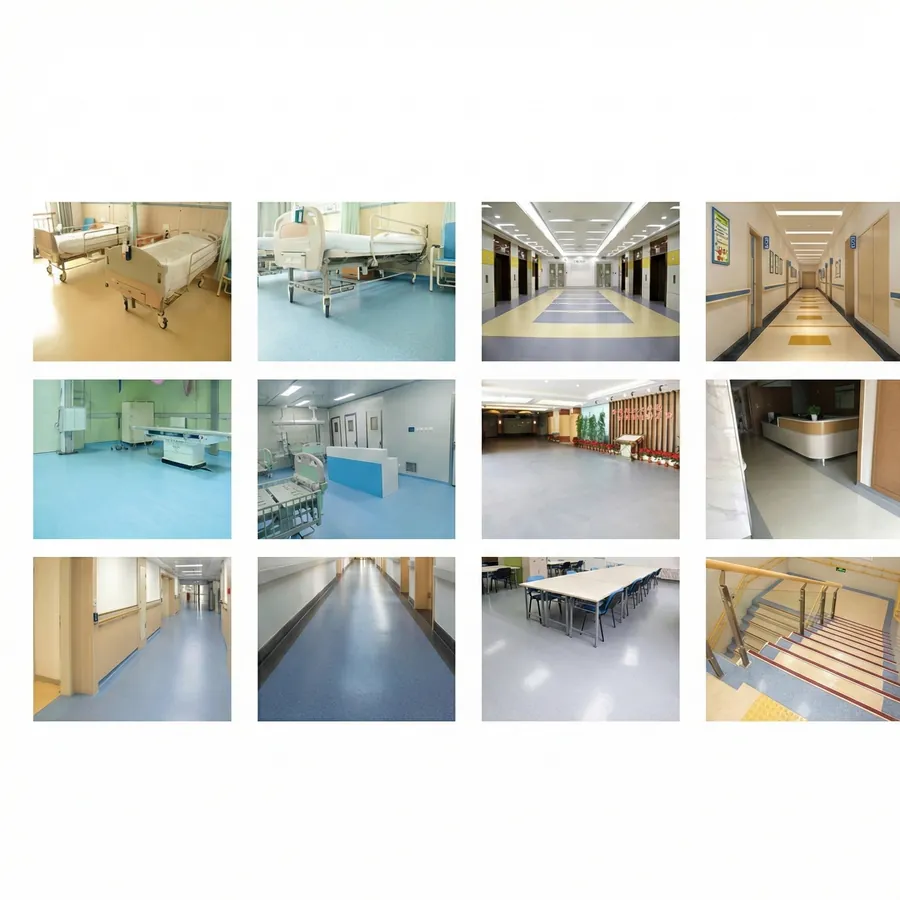 Homogeneous and conductive vinyl flooring