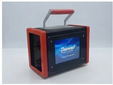 Cleo T8 start-up screen with Cleonmed logo
